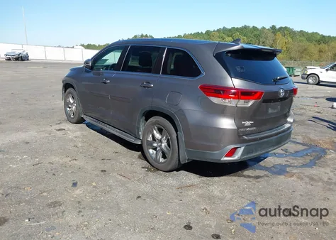 2017 Toyota Highlander Limited Platinum from USA, damaged, VIN 5TDYZRFH0HS200718